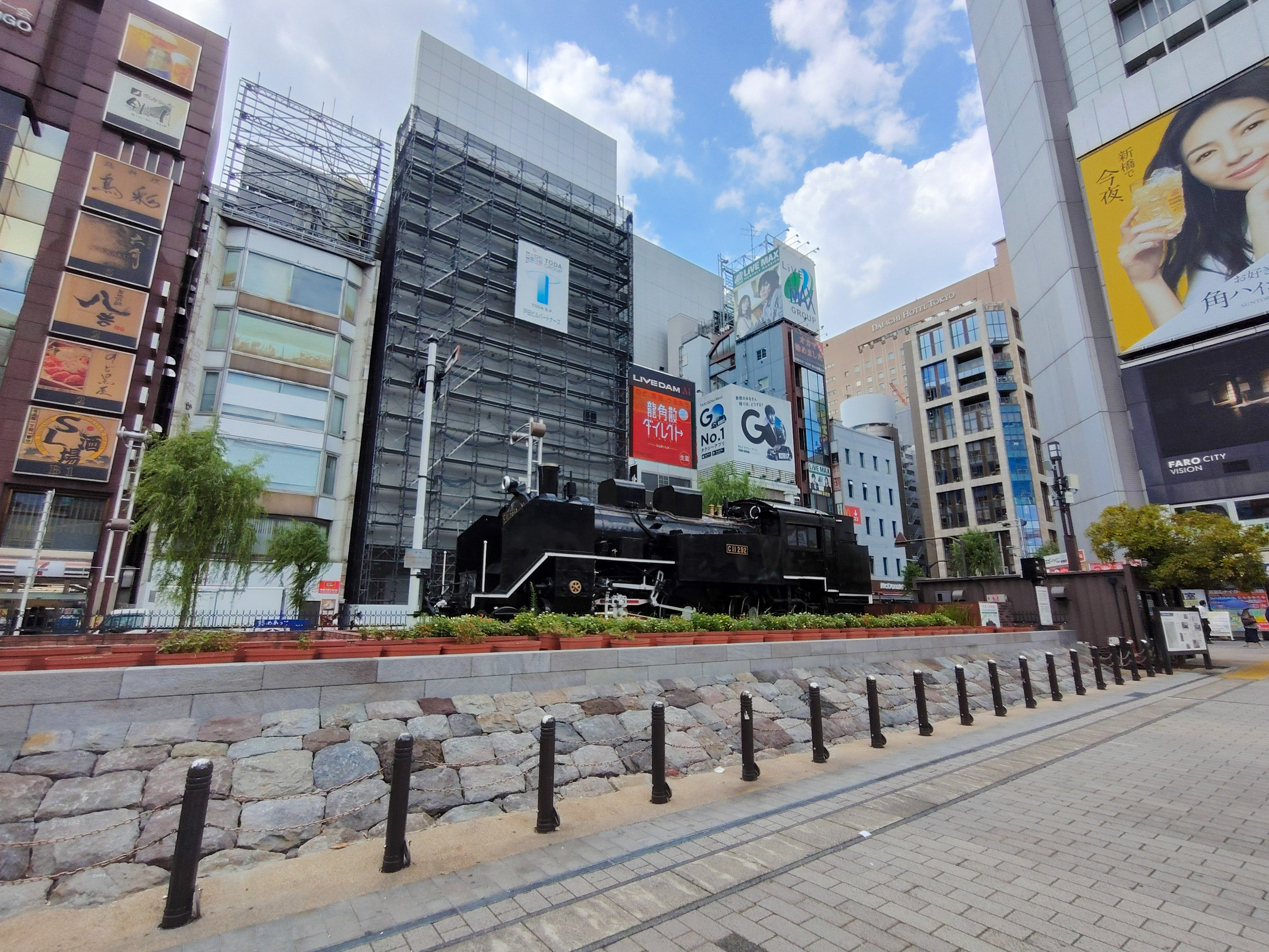 超広角カメラで撮影