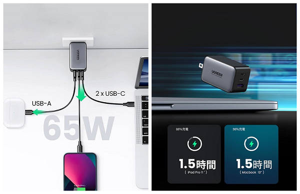 「UGREEN Nexode」（CD244）