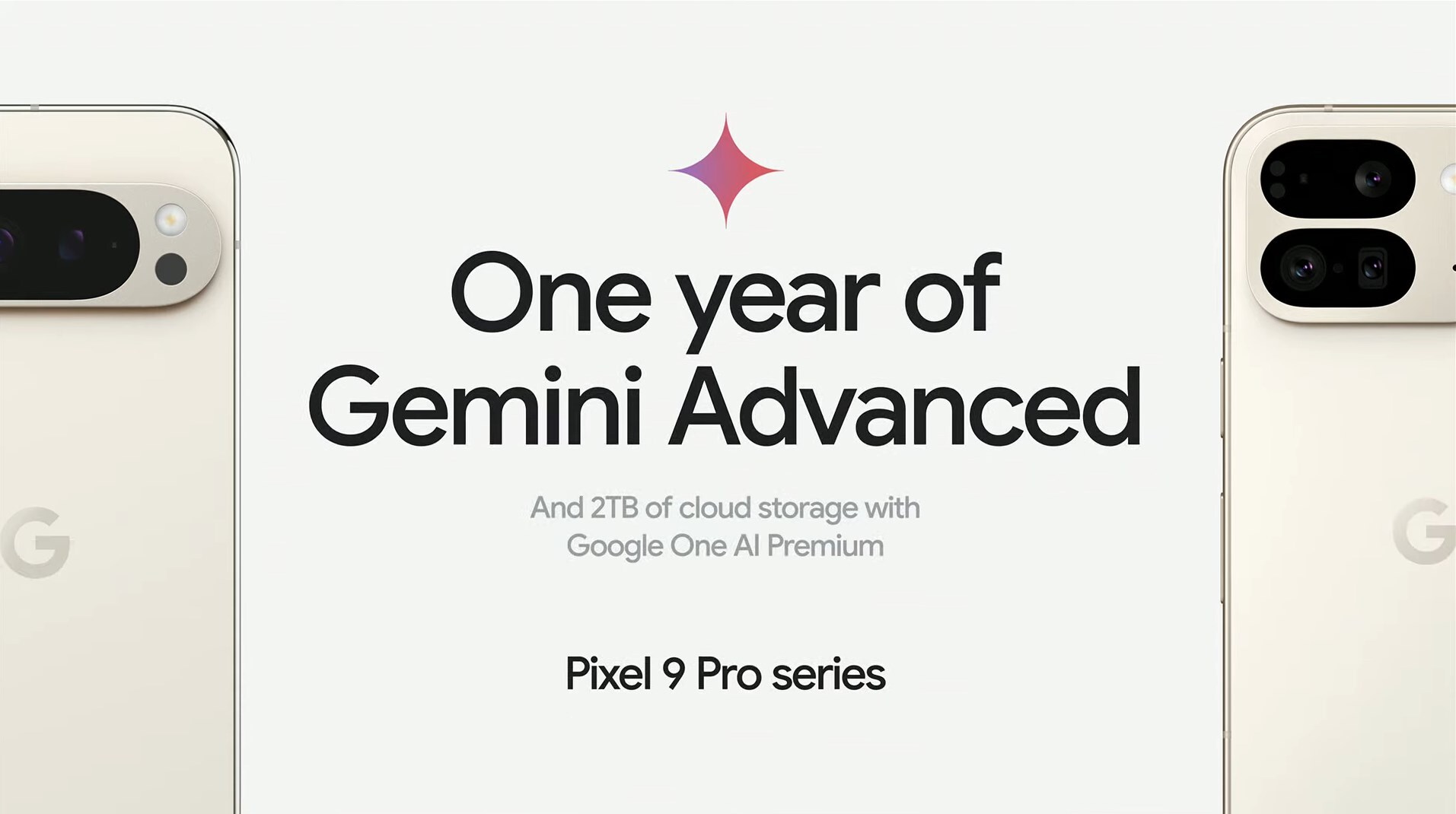 「Pixel 9 Pro」シリーズ購入で「Google One AI プレミアム」が1年間無料に