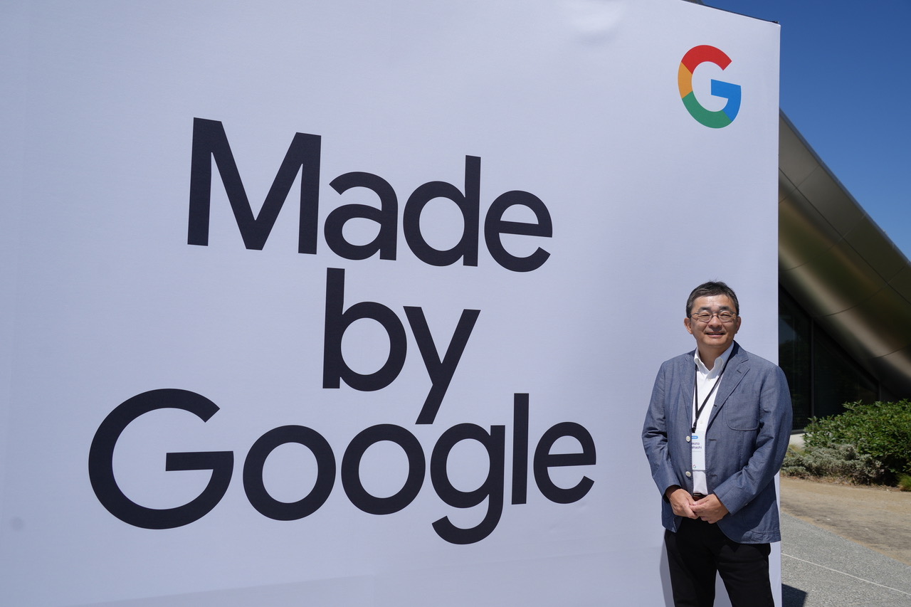 「Made by Google」イベントにKDDIの髙橋誠社長の姿が