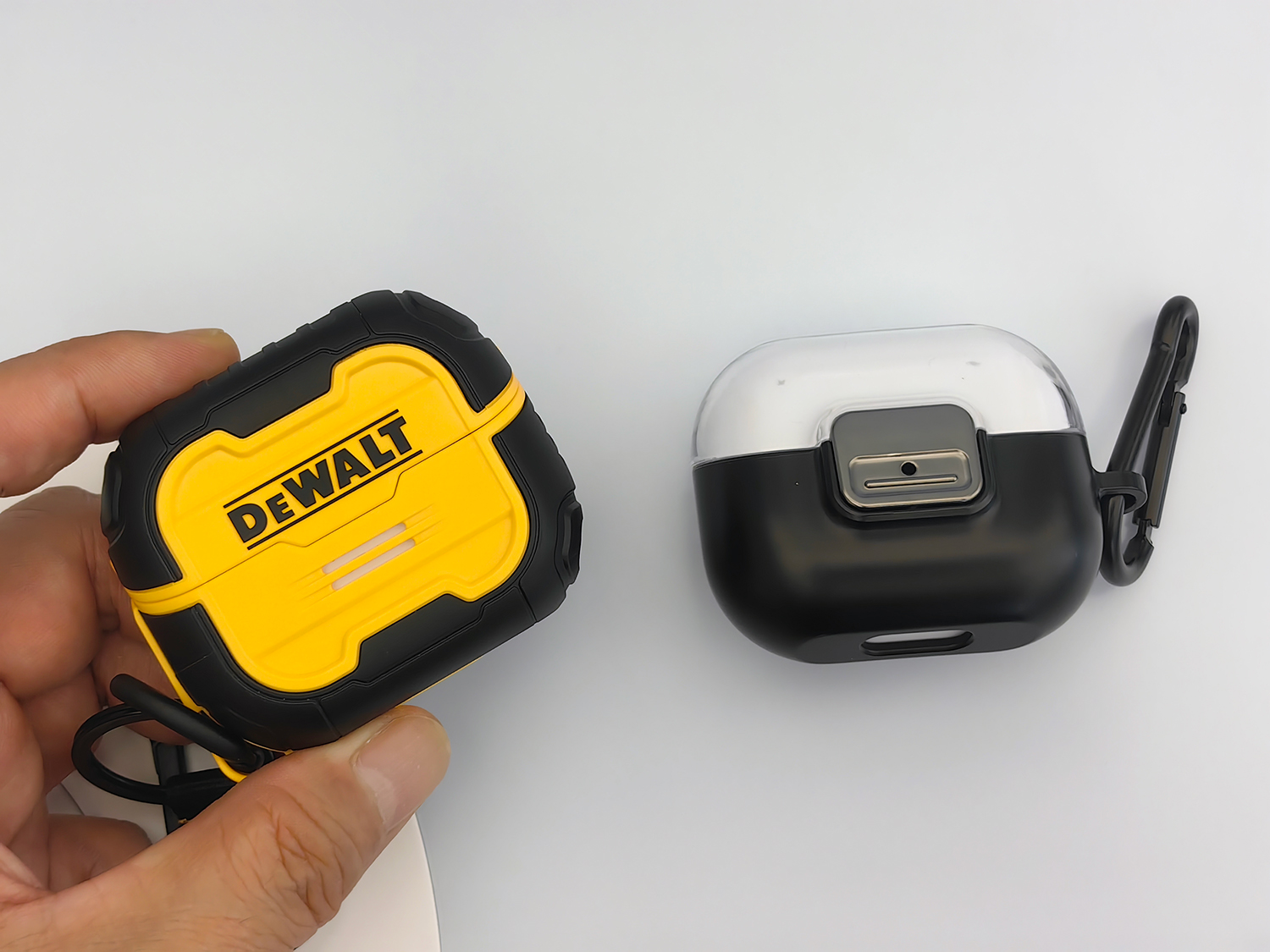 電動工具とのコラボもある。右はクリアタイプケース