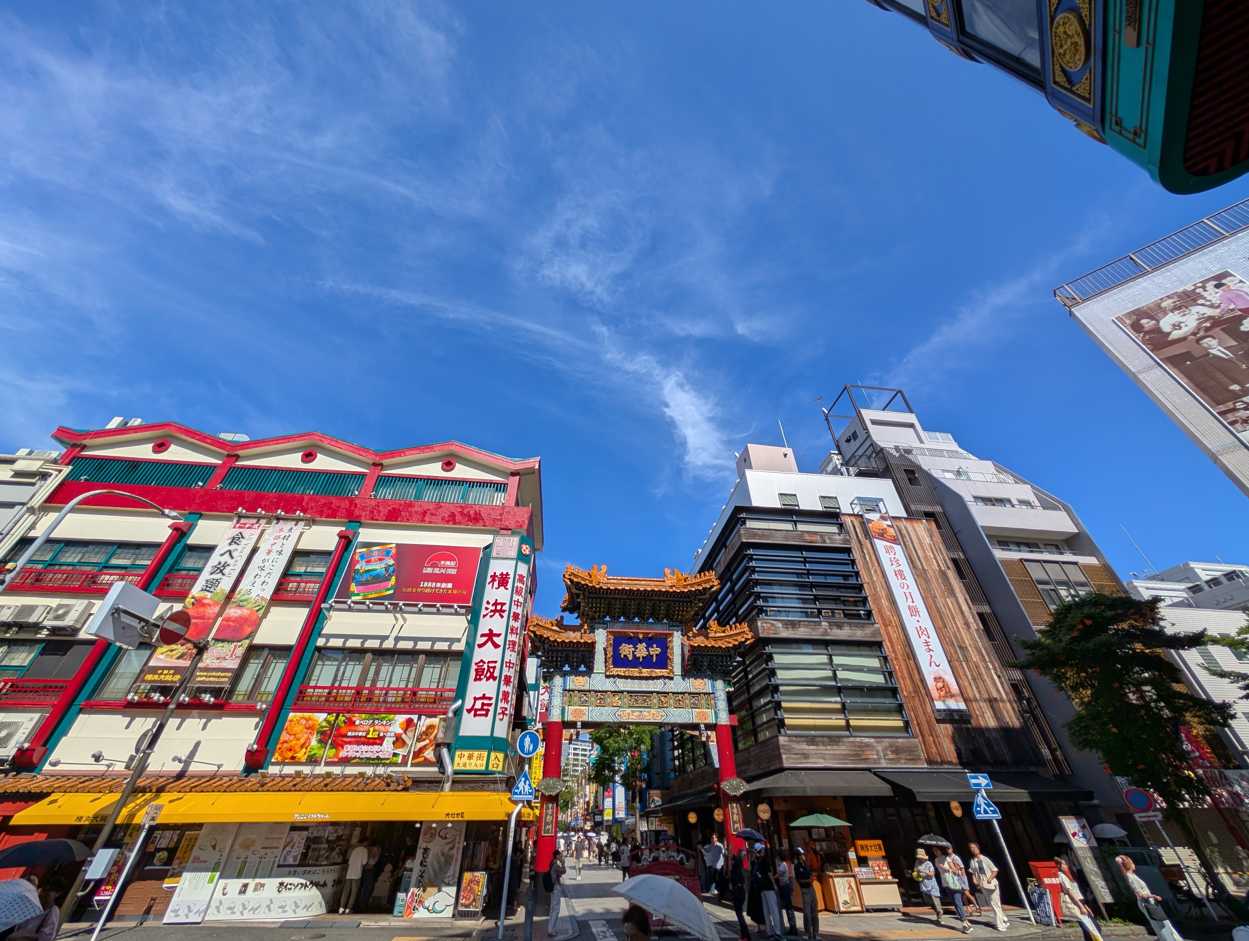 超広角の0.5倍で撮影