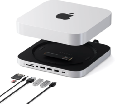 Satechi Stand & Hub for Mac Mini/Studio with NVMe SSD Enclosure
