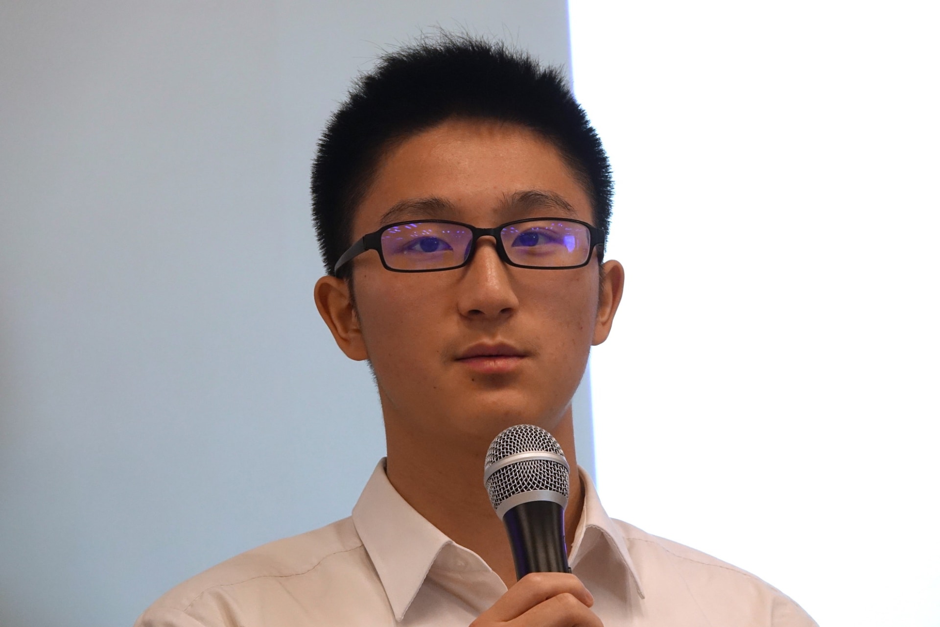 開成高校2年の周詩喬さん