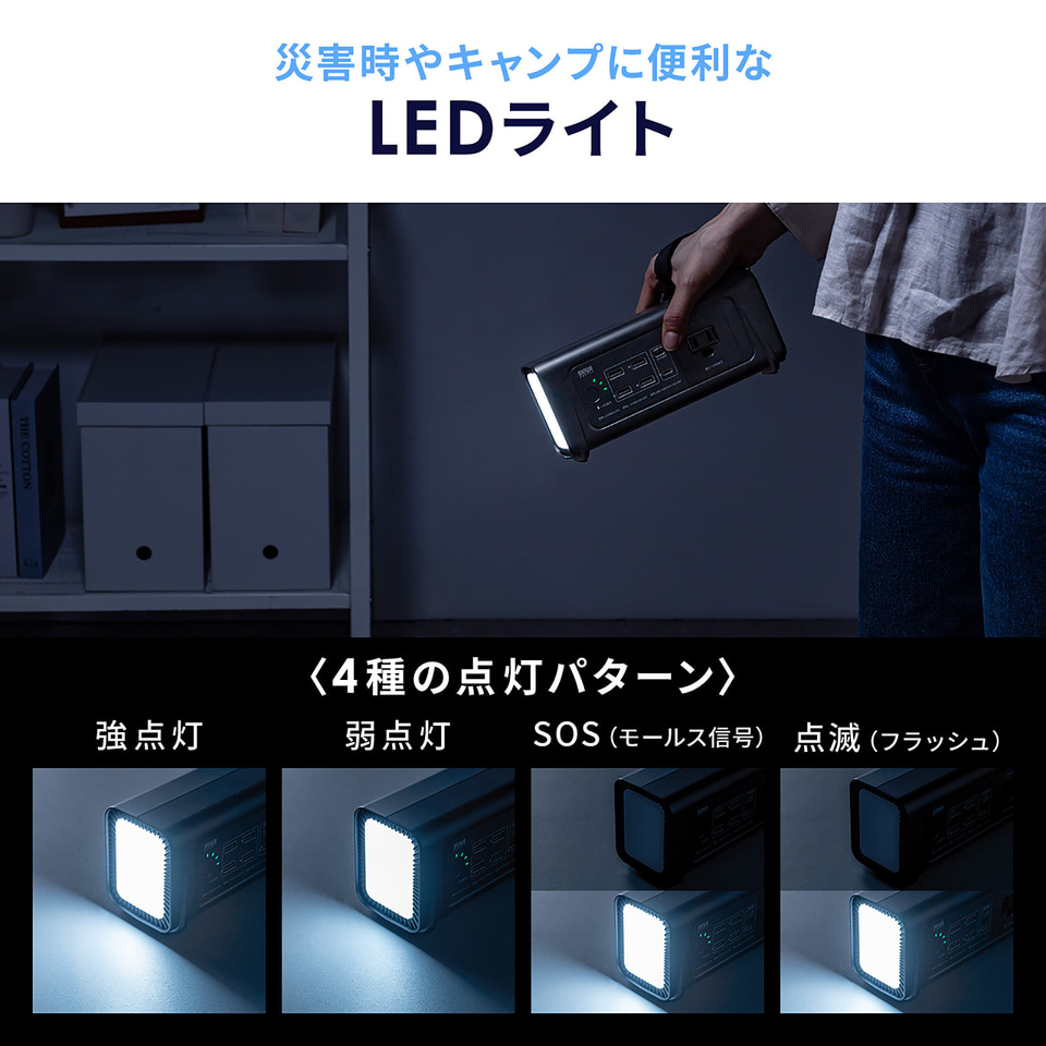 サンワサプライから小型のポータブル電源「700-BTL053」発売