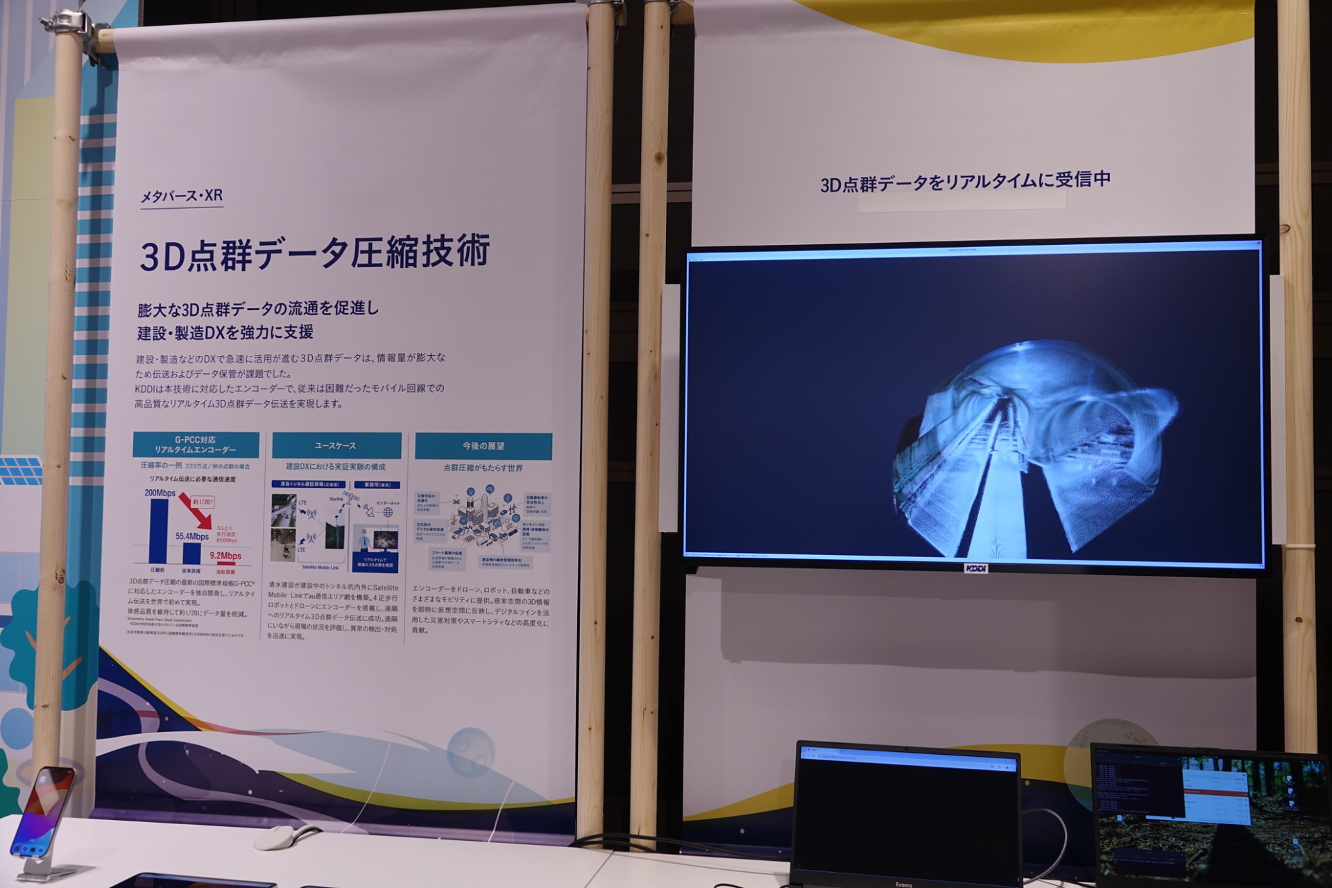 3D点群データの圧縮技術