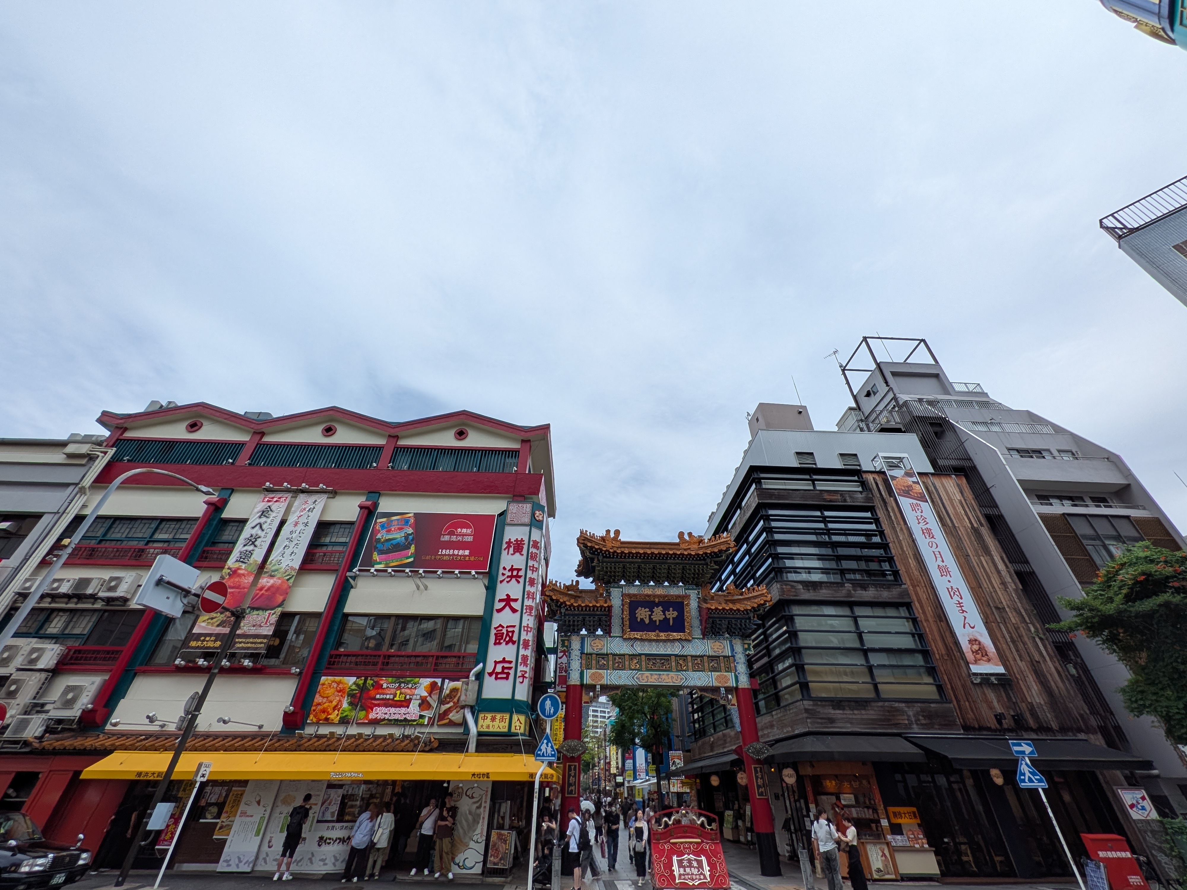 超広角の0.5倍で撮影