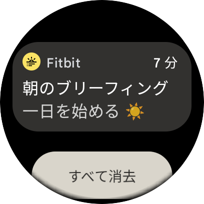 Pixel Watch 3の新機能「朝のブリーフィング」。起床時に役立つ情報を表示してくれる