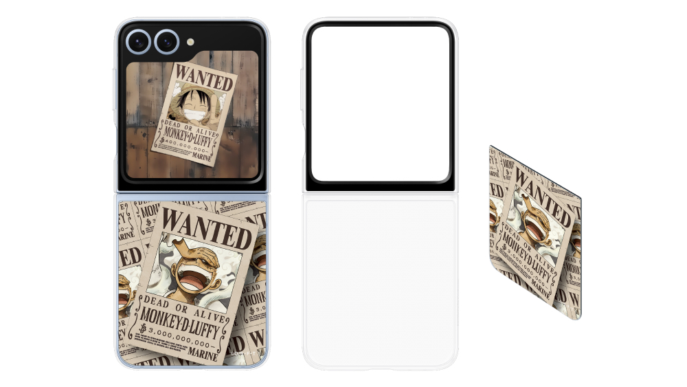 「Flipsuit Case ONE PIECE WANTED POSTER ＜Monkey・D・Luffy＞ for Galaxy Z Flip6」