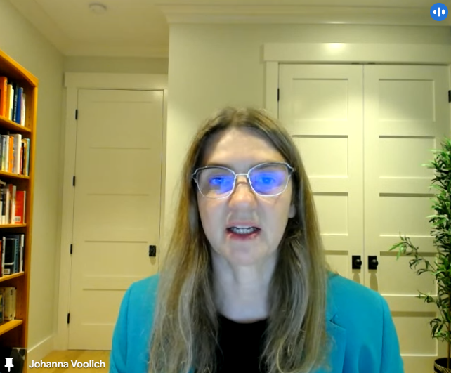 YouTube チーフプロダクトオフィサーのヨハナ・ヴーリッチ（Johanna Voolich）氏