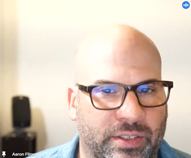 YouTube プロダクトマネージメント シニアディレクターのアーロン・フィルナー（Aaron Filner）氏