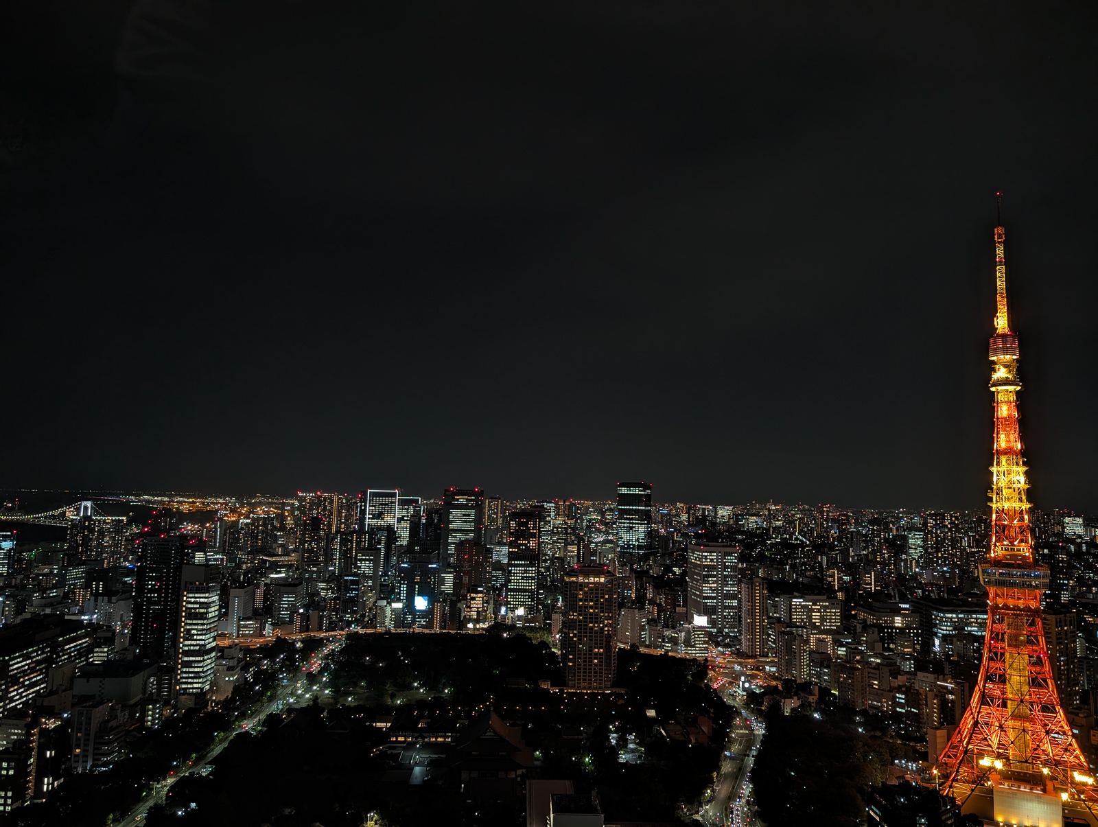 夜景も美しく描写してくれます
