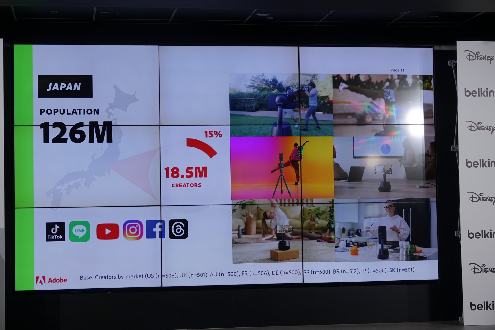 Adobeの調査でも、日本を含め世界全体でクリエイター人口が増加している