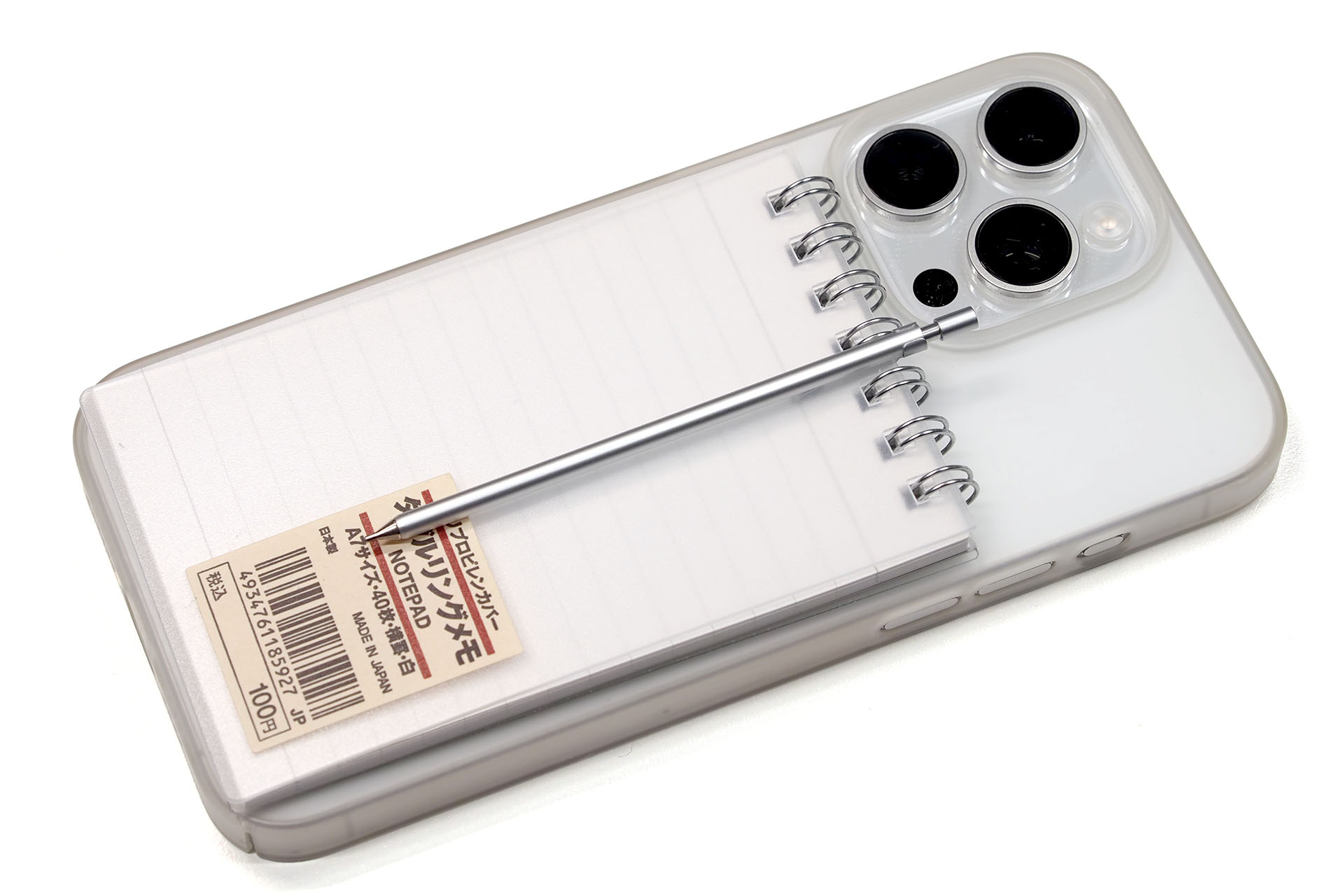 極細シャープペンシルもホールドできる！