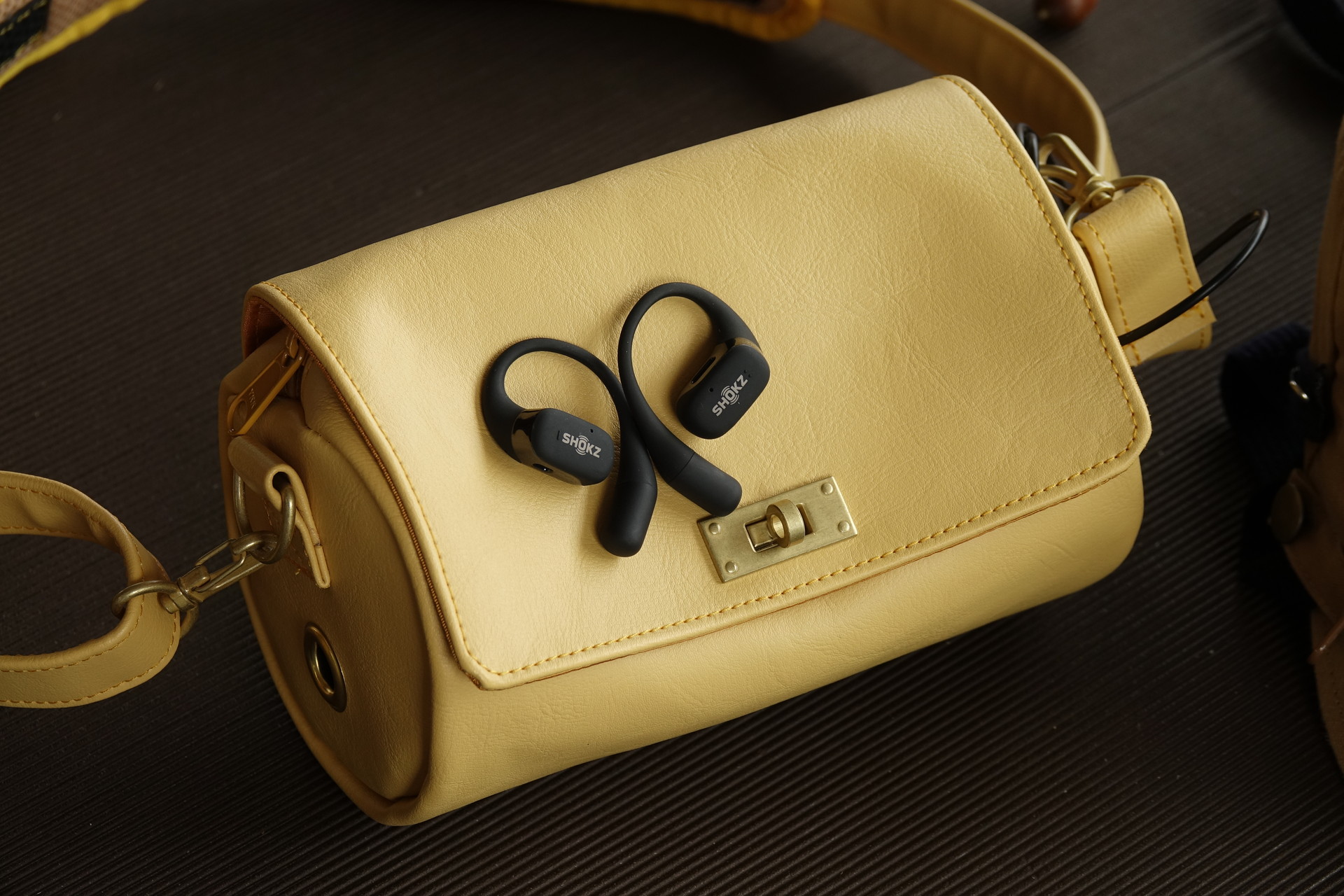 帽子は持参するリュックの上に載せるとちょうど良い