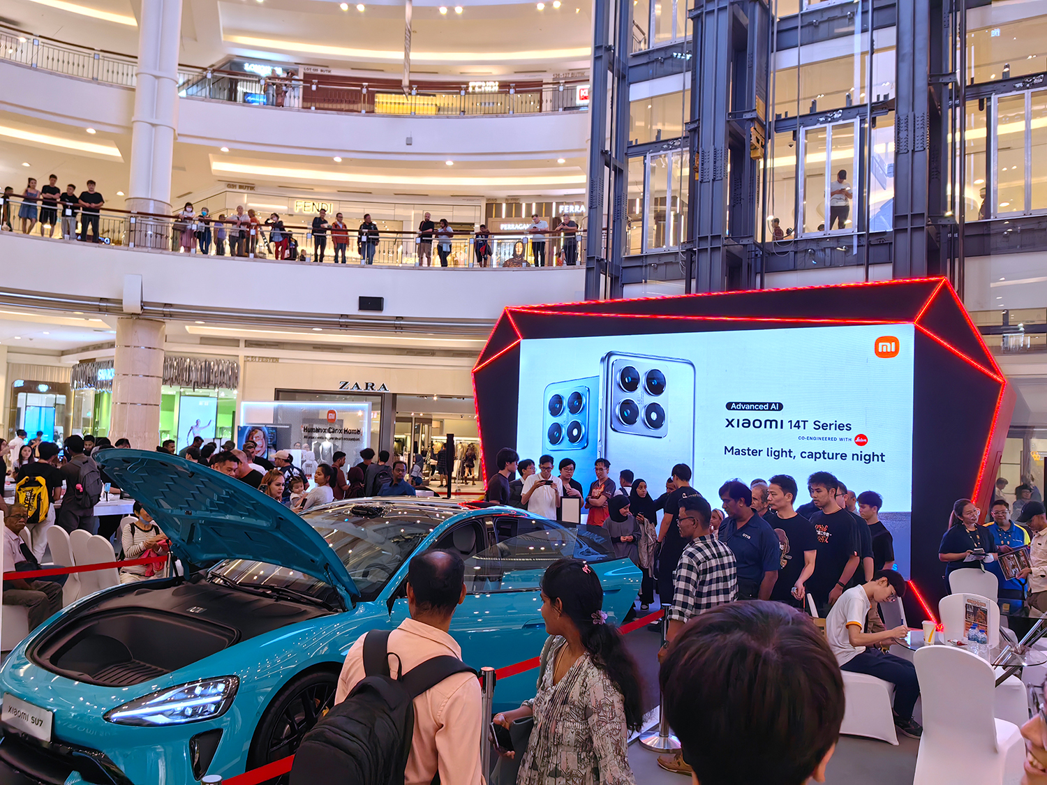 KLCCで開催されたXiaomi 14Tポップアップイベント