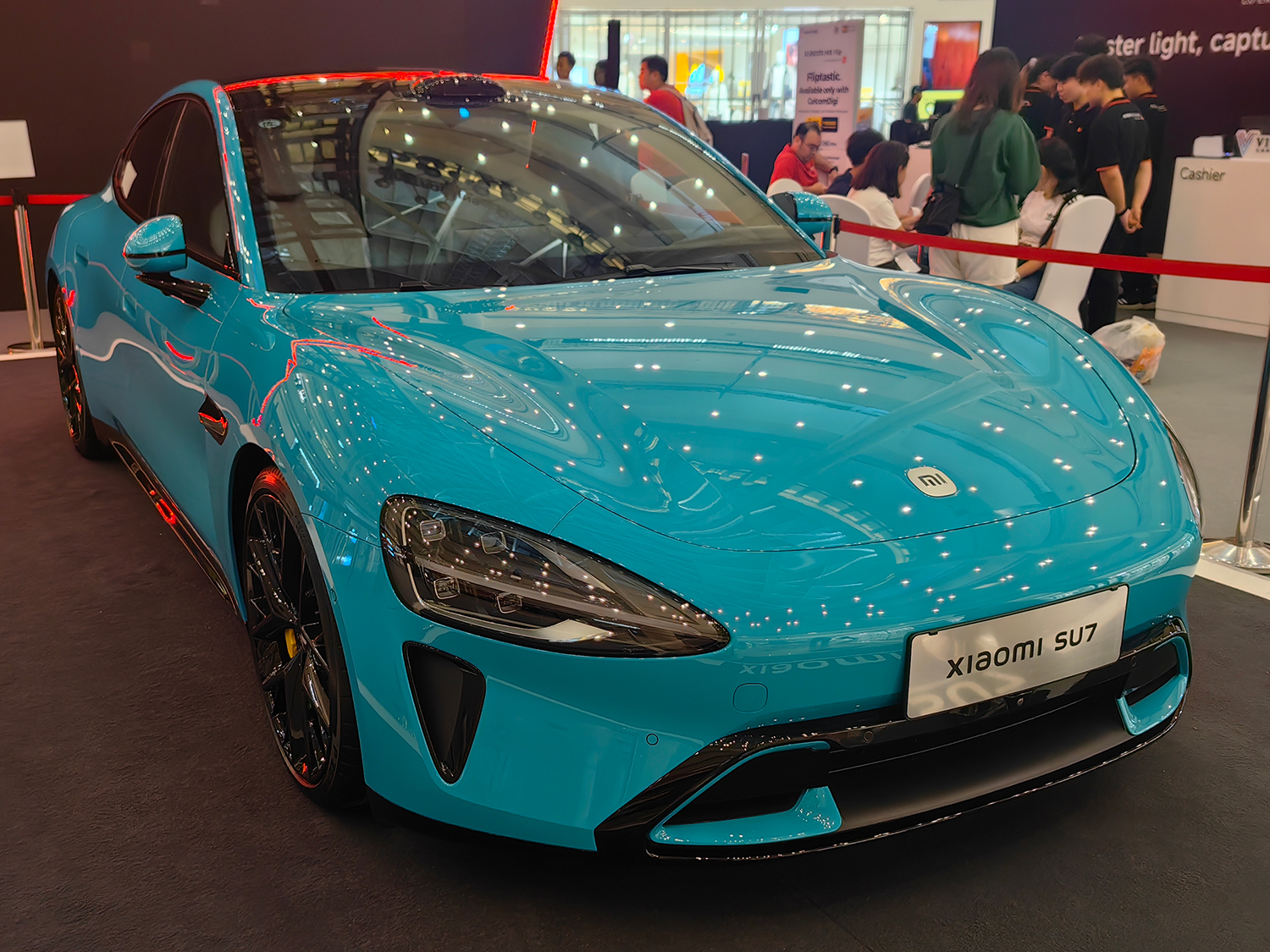 ポップアップイベントのもう1つの注目はSU7