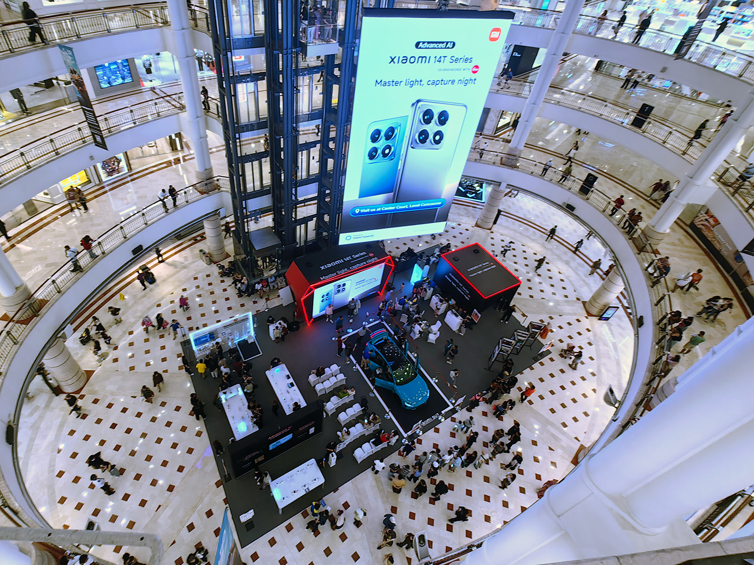 KLCCのメインスペースを使ったイベントだった