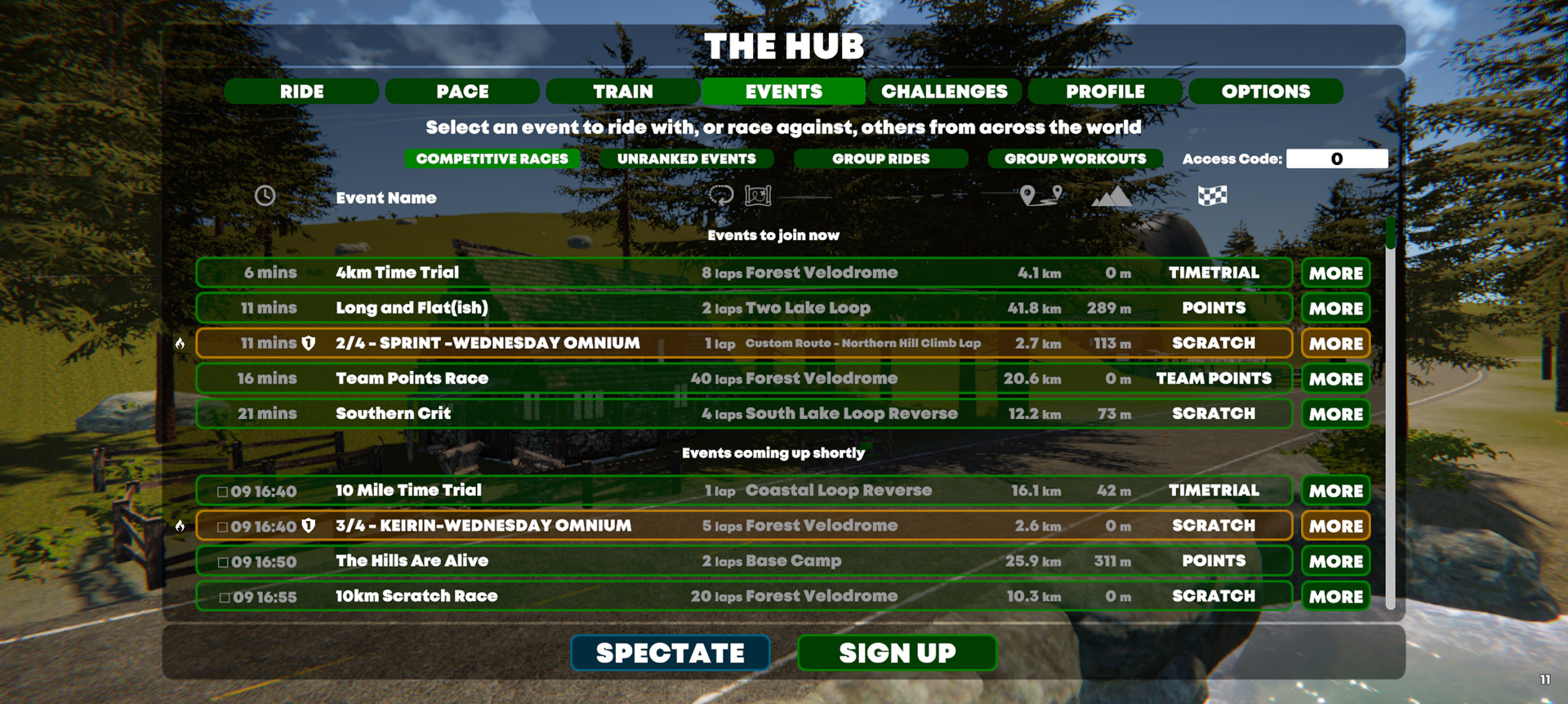 本気のレースやグループライドなど豊富なイベントが開催