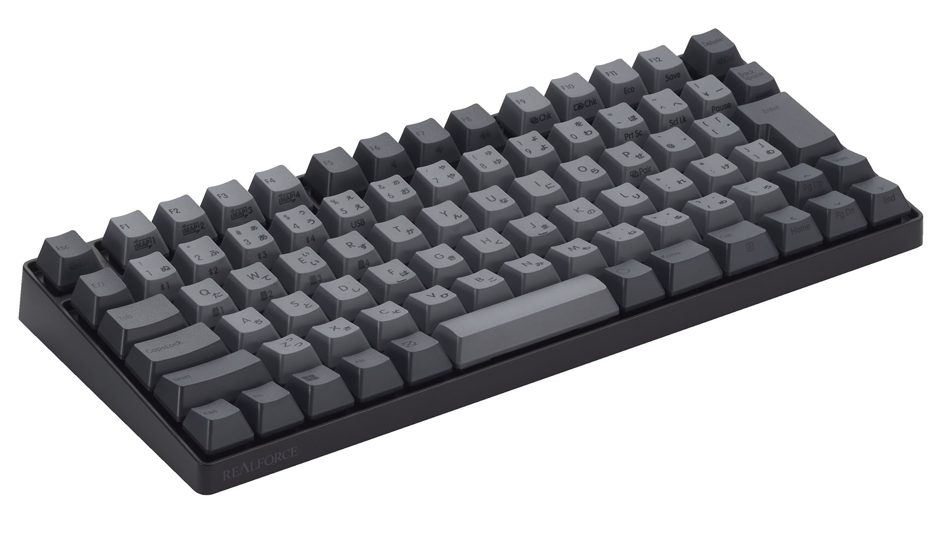 こちらは日本語配列版。キー荷重は30gと45gが用意されている。