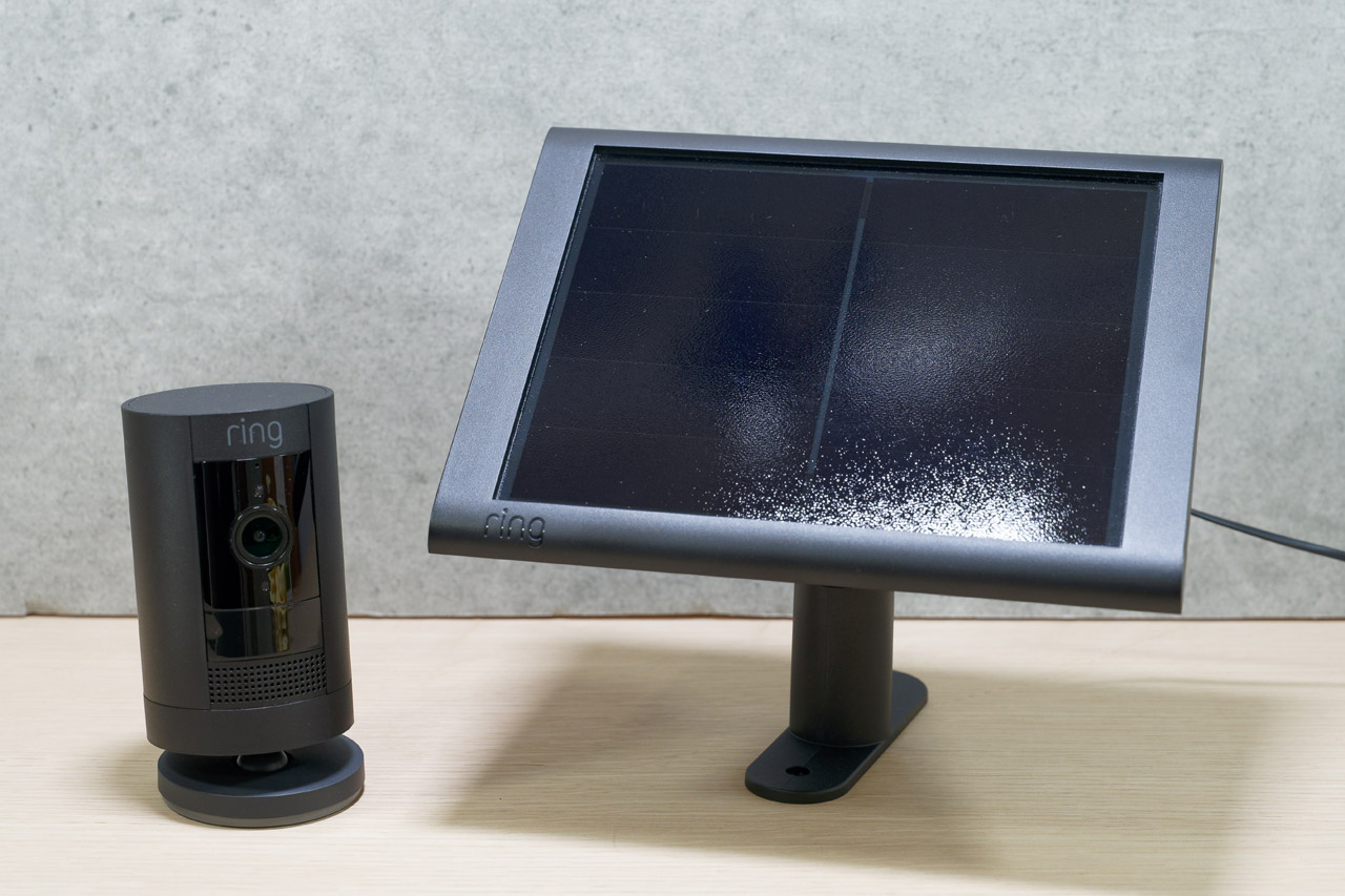 Ring Stick Up Cam Battery + ソーラーパネル