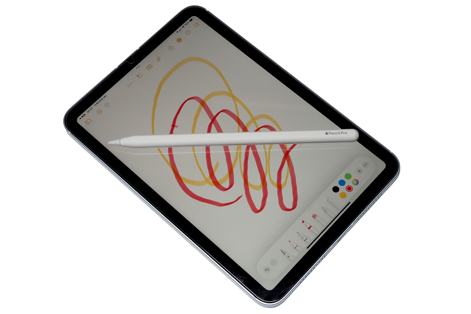 iPad mini (A17 Pro)はApple Pencilに対応している。ただし、使えるApple Pencilは、Apple Pencil ProとApple Pencil (USB-C)だけだ。