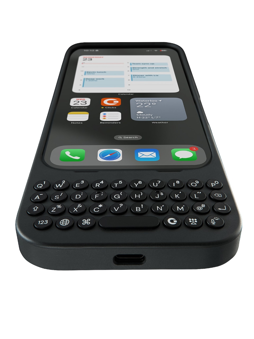 【最終値下げ/即購入可】 Clicks キーボード付き ケース iPhone iPhoneと一体化するキーボードケース「Clicks」が国内発売
