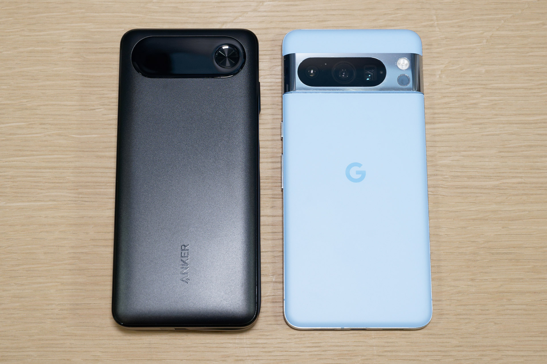 Google Pixel 8 Proとほぼ同じ縦横サイズ