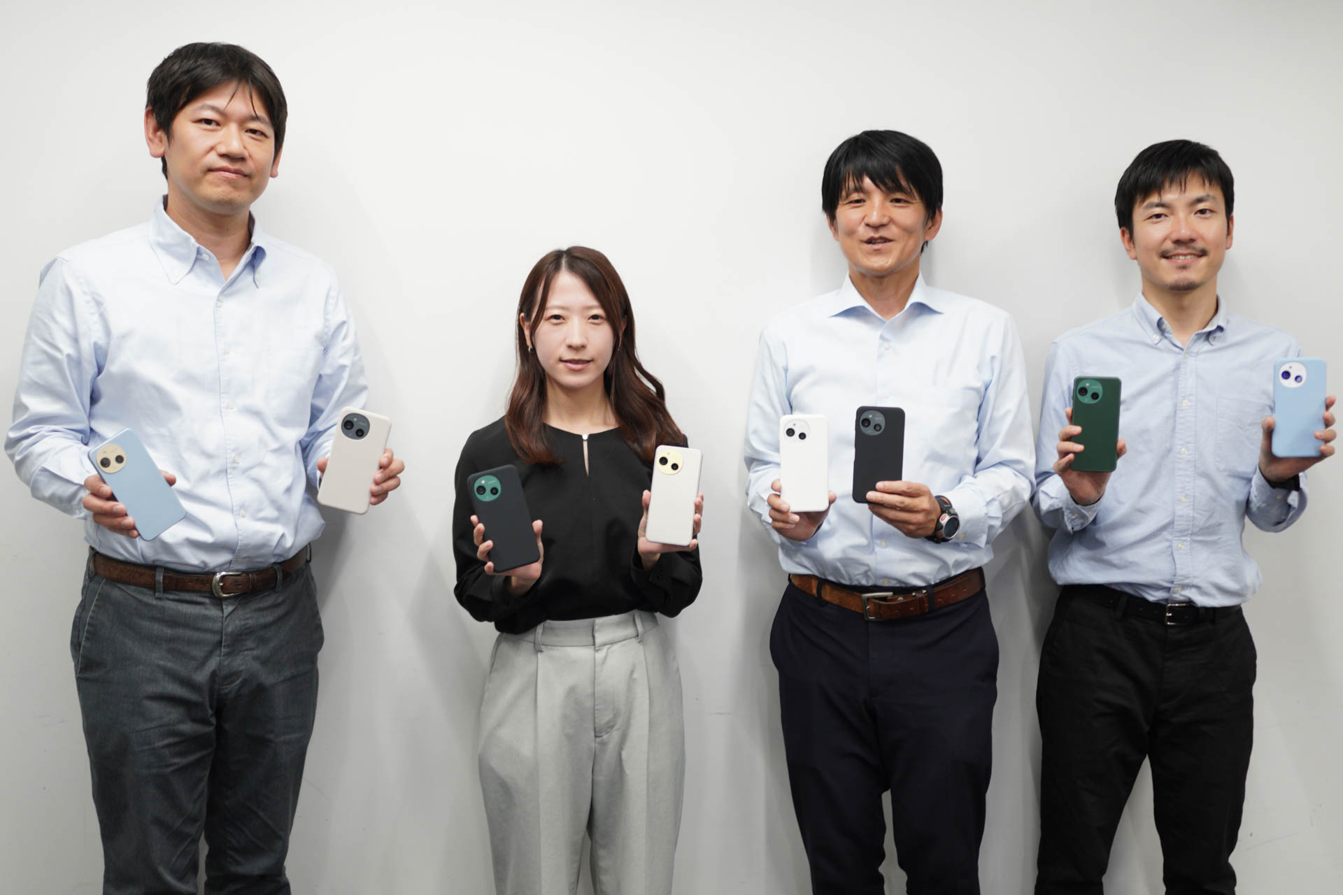 「AQUOS sense9」開発メンバー