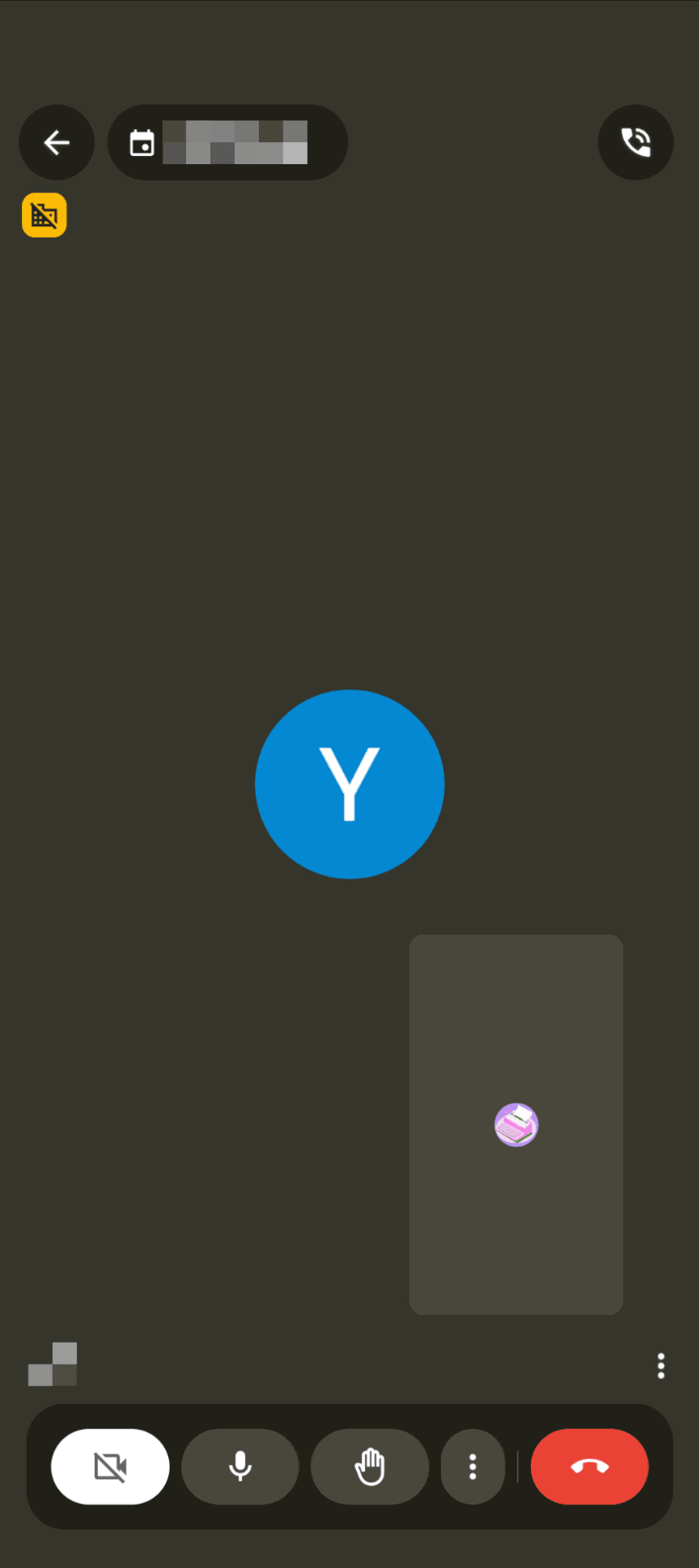 通常モードはボタンが小さく誤タップしやすい