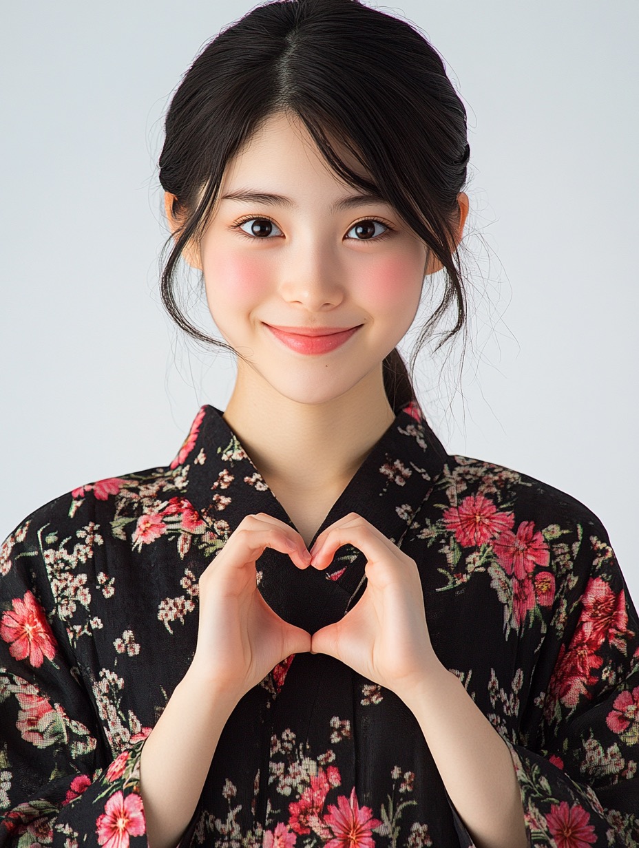 これとか、ほぼ成功！　だが小指あたりが曖昧。まあコレでもいいが、顔のリアルさと指のリアルさの乖離があるような……。