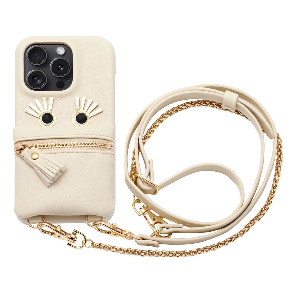 【30%OFF】iPhone15 Pro ケース follow me case (ivory)