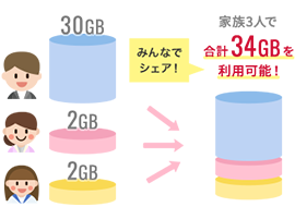 家族で賢くプランを組み合わせれば大幅なコストダウンが可能だ