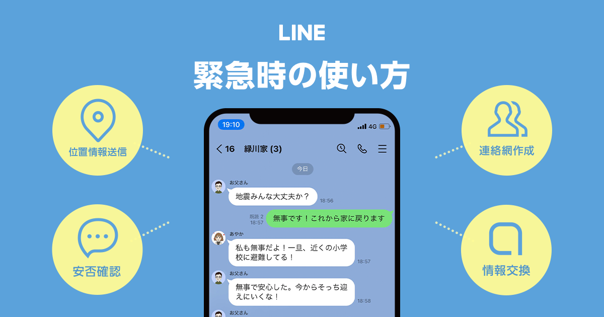 出典：LINE みんなの使い方