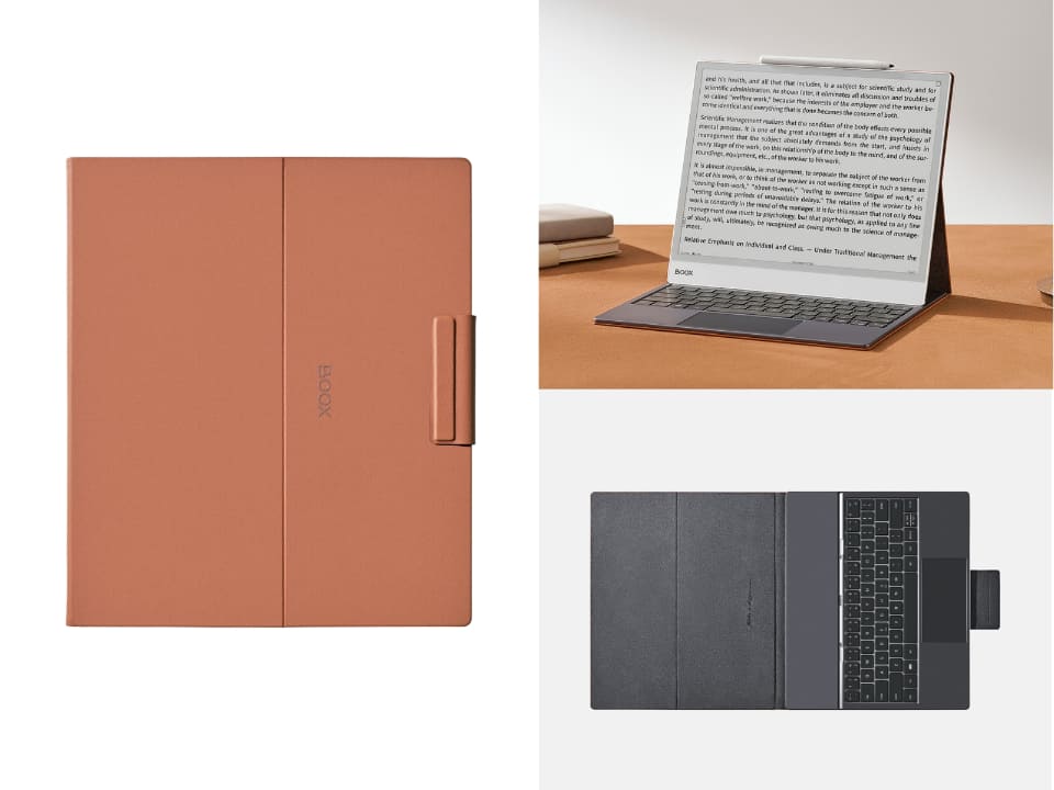 BOOX Note Max 電子ペーパータブレット スタイラスペン、カバー付き 13インチでA4サイズの電子ペーパータブレット「BOOX NoteMax」発売