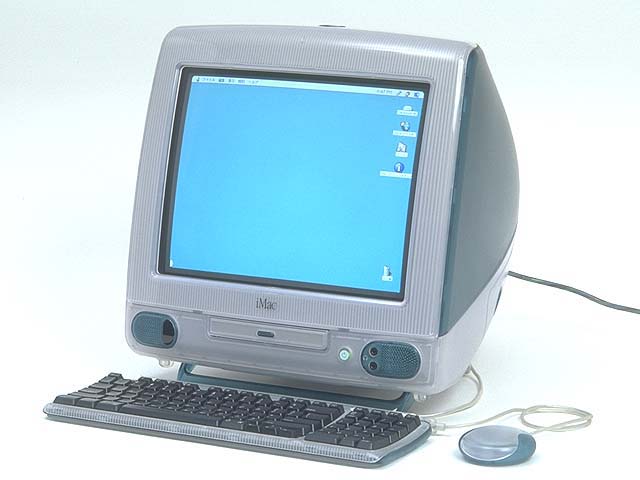 LCDじゃなくてCRTを内蔵したデスクトップパソコンである。