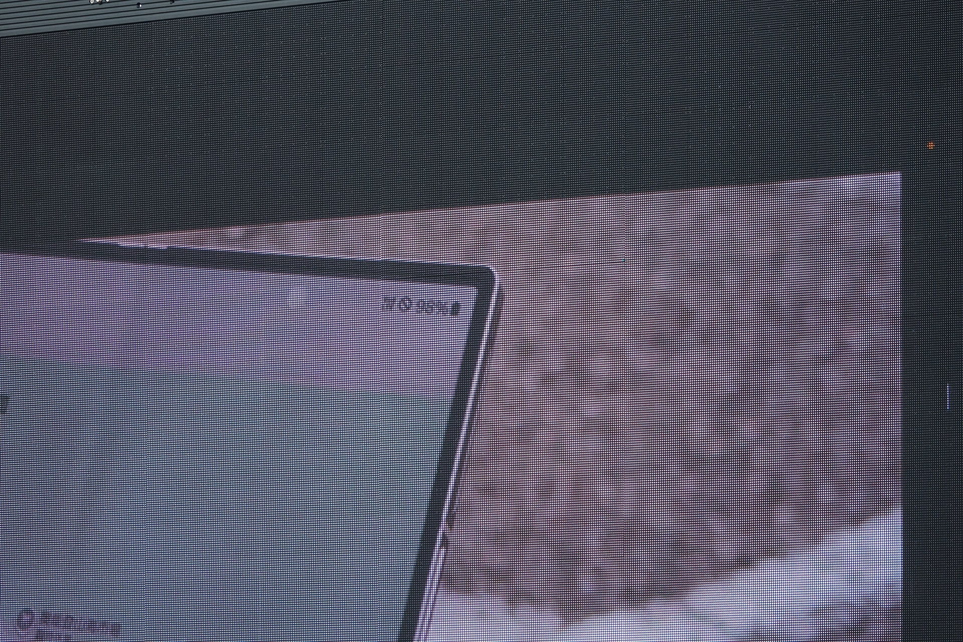 衛星が通過してしまい、圏外となった状態