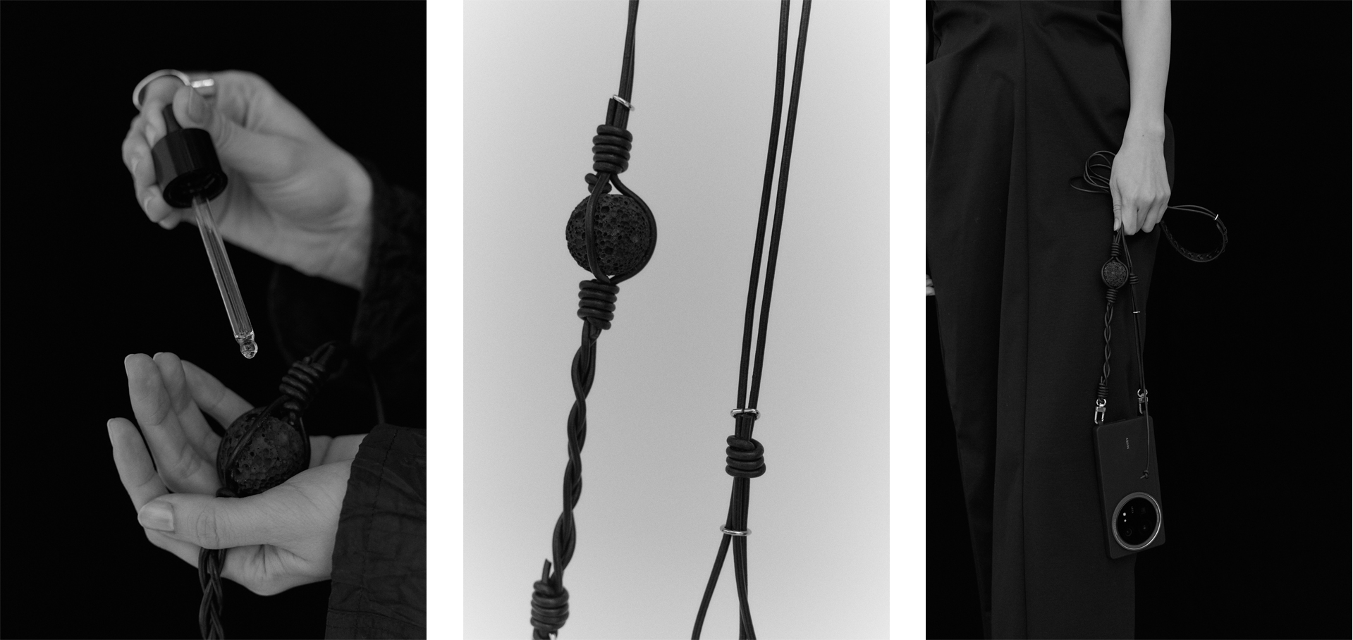 発売されるストラップ「Incense stone strap」
