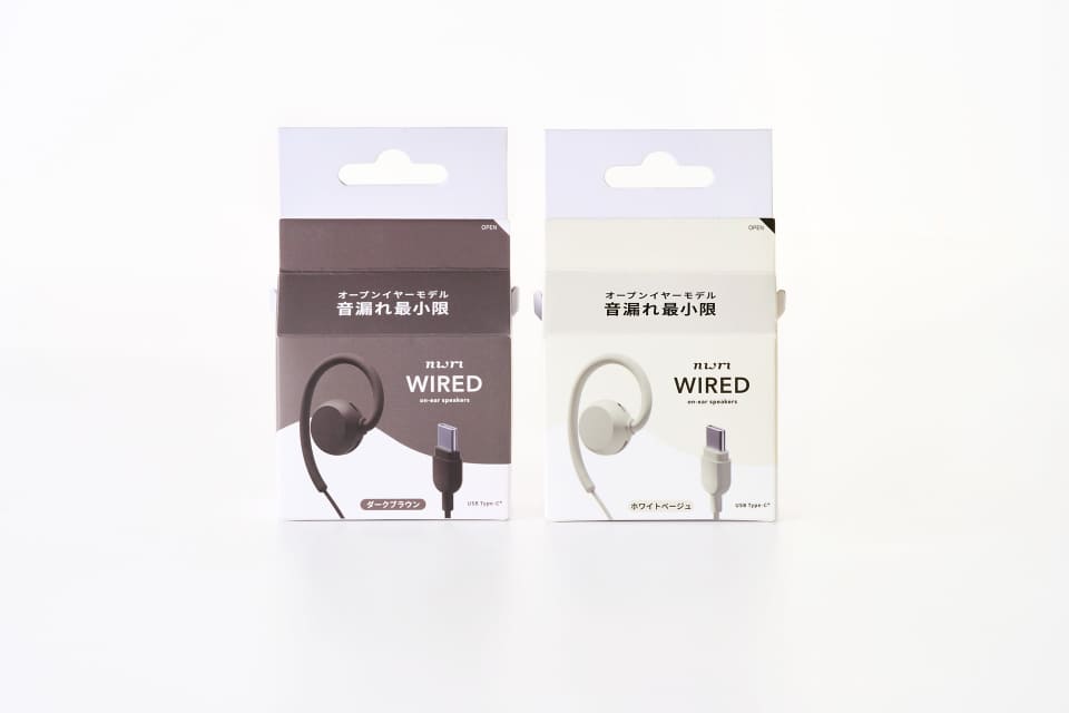 ヌーム 耳スピ nwm WIRED オープンイヤーモデル イヤホン×４セット nwm WIRED (3.5mm) オープンイヤー型 有線 耳スピーカー | オープン