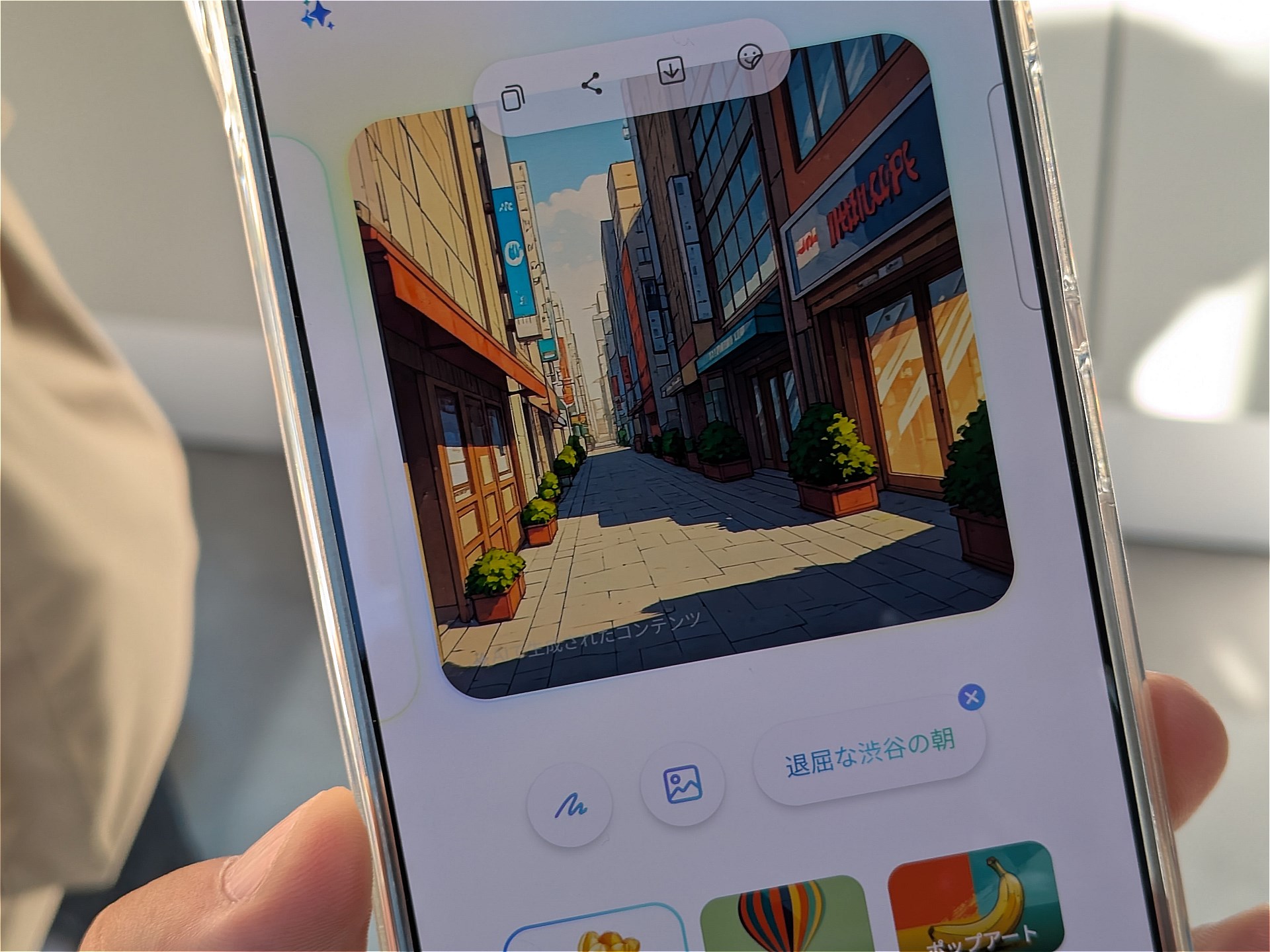 テキストから画像を生成できる「スケッチアシスト」