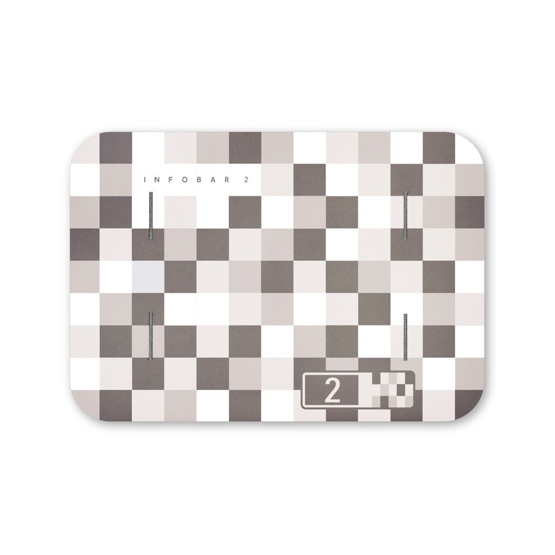 INFOBAR 2 WARM GRAY