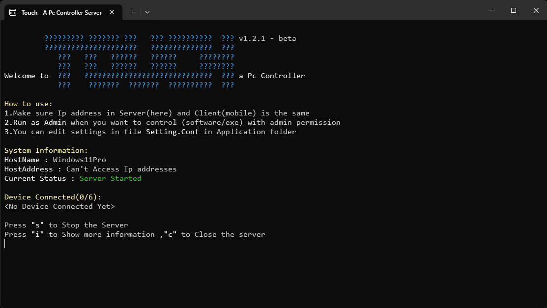 このような画面が表示されたらスマホ側でアプリを起動する