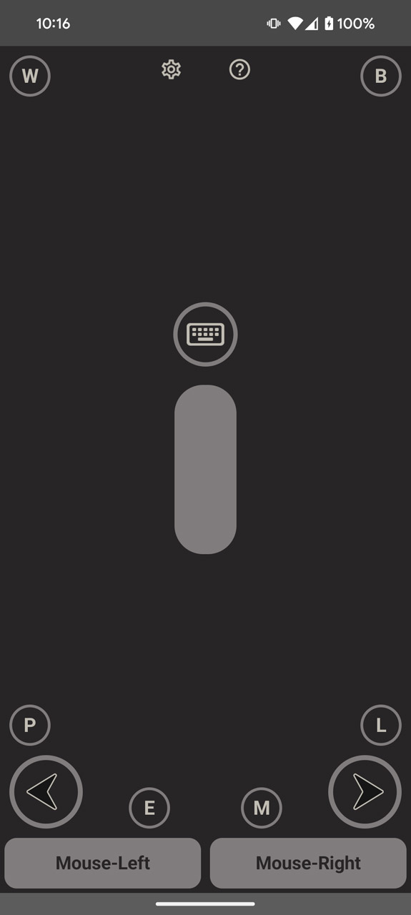 プレゼンテーションの操作に適したレイアウト