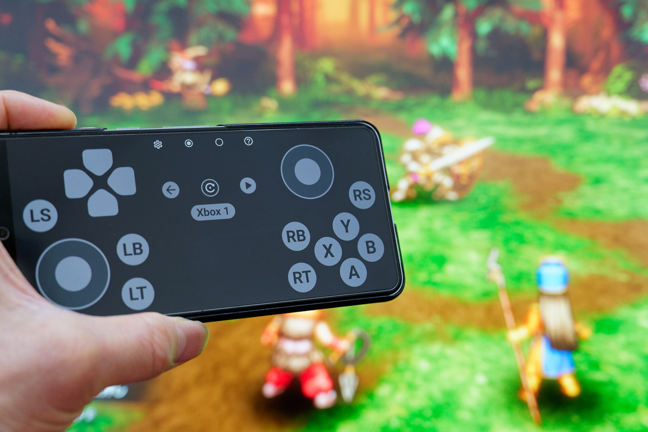 Steamのコントローラーとして問題なく動作した