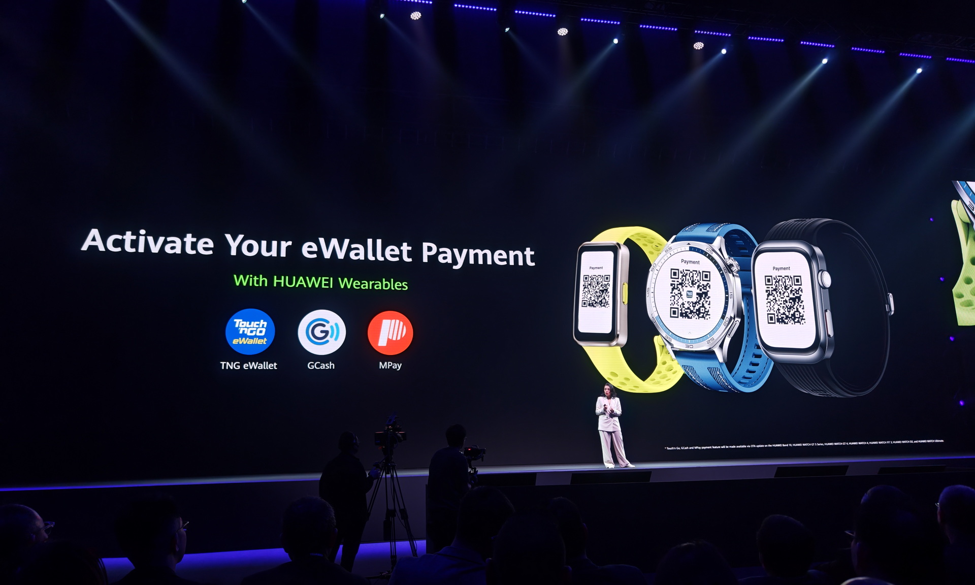 ファーウェイのスマートウォッチやスマートバンド向けの「eWallet Payment」（キャッシュレス決済）がアナウンスされた。東南アジア向けに提供されるが、日本でも利用できる日が来るのだろうか……