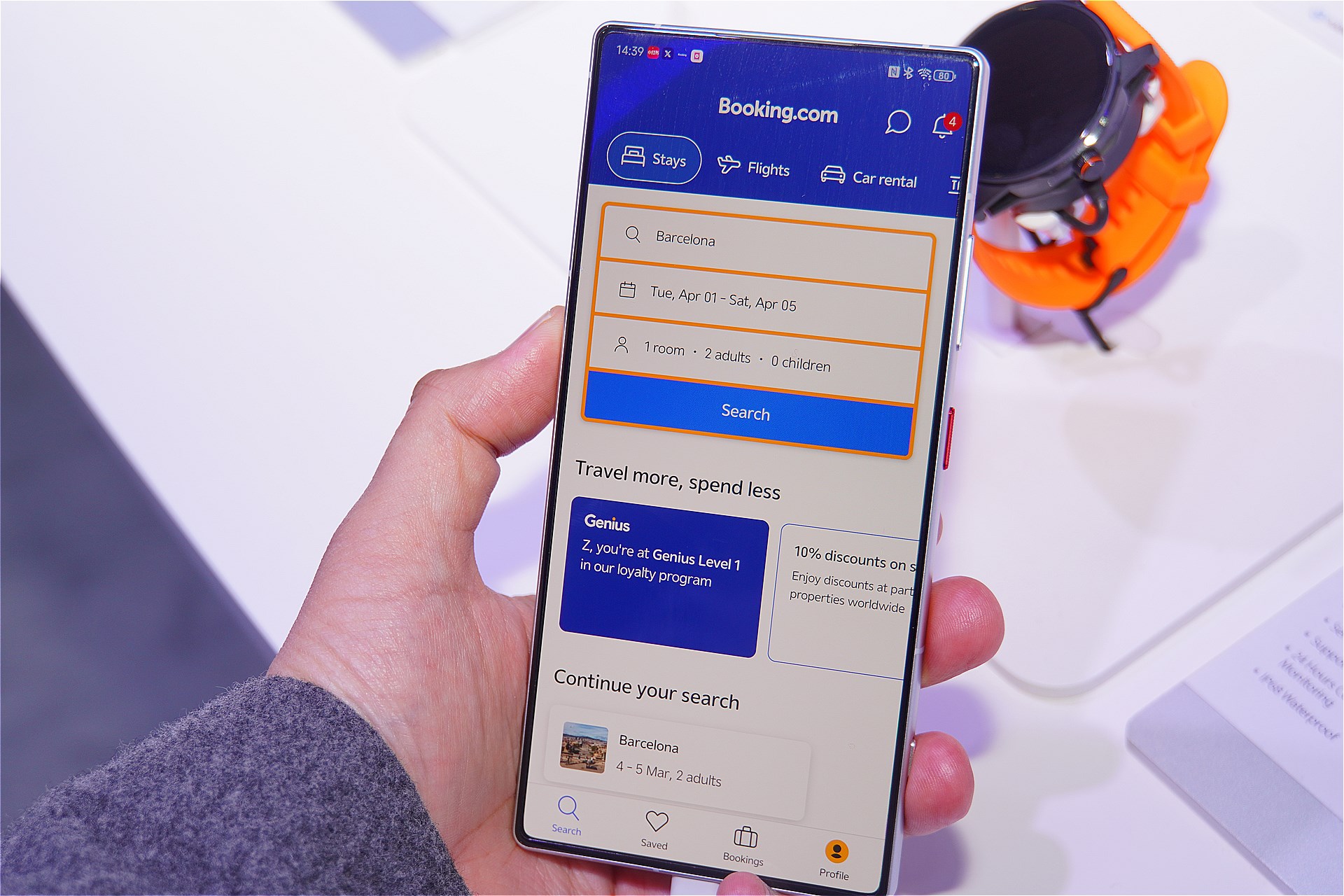 Booking.comも対応している。一連の操作は、AIエージェントが自動で進めたものだ