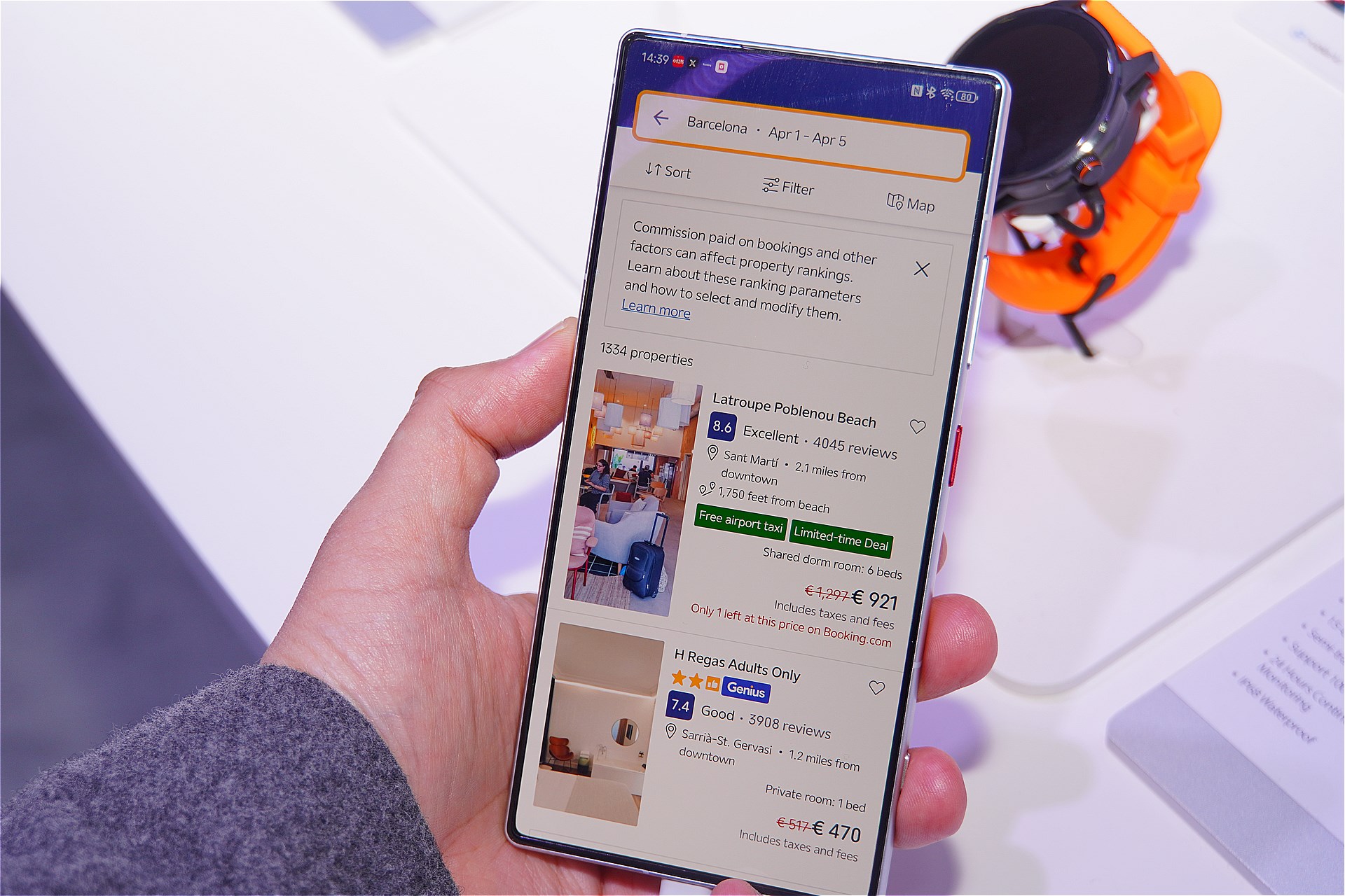 Booking.comも対応している。一連の操作は、AIエージェントが自動で進めたものだ