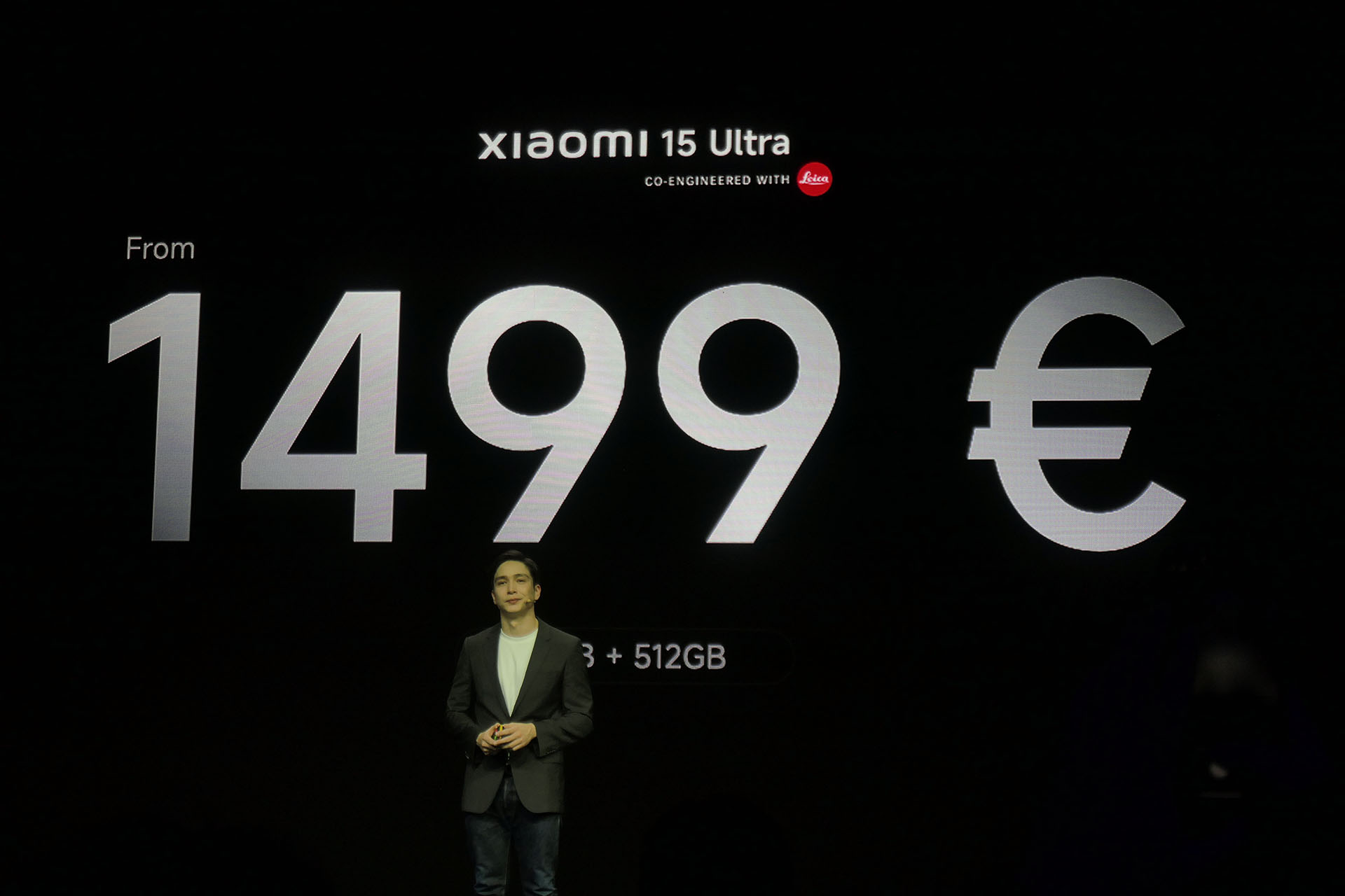 バルセロナの発表会で示された価格