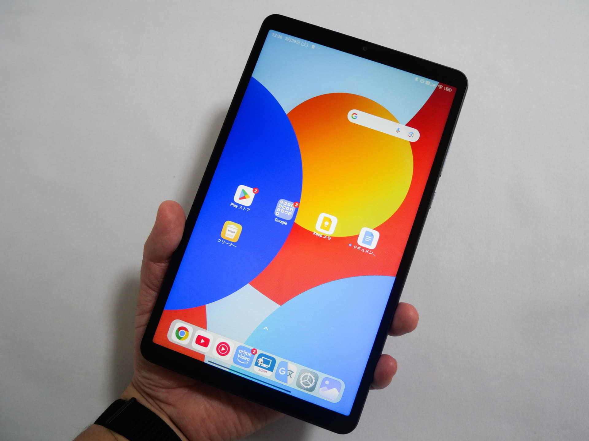 8インチクラスのAndroidタブレットで、低価格なものとして選んだのが「Redmi Pad SE 8.7」。モバイル通信を搭載しながら、1万円台から購入できるのが魅力だ