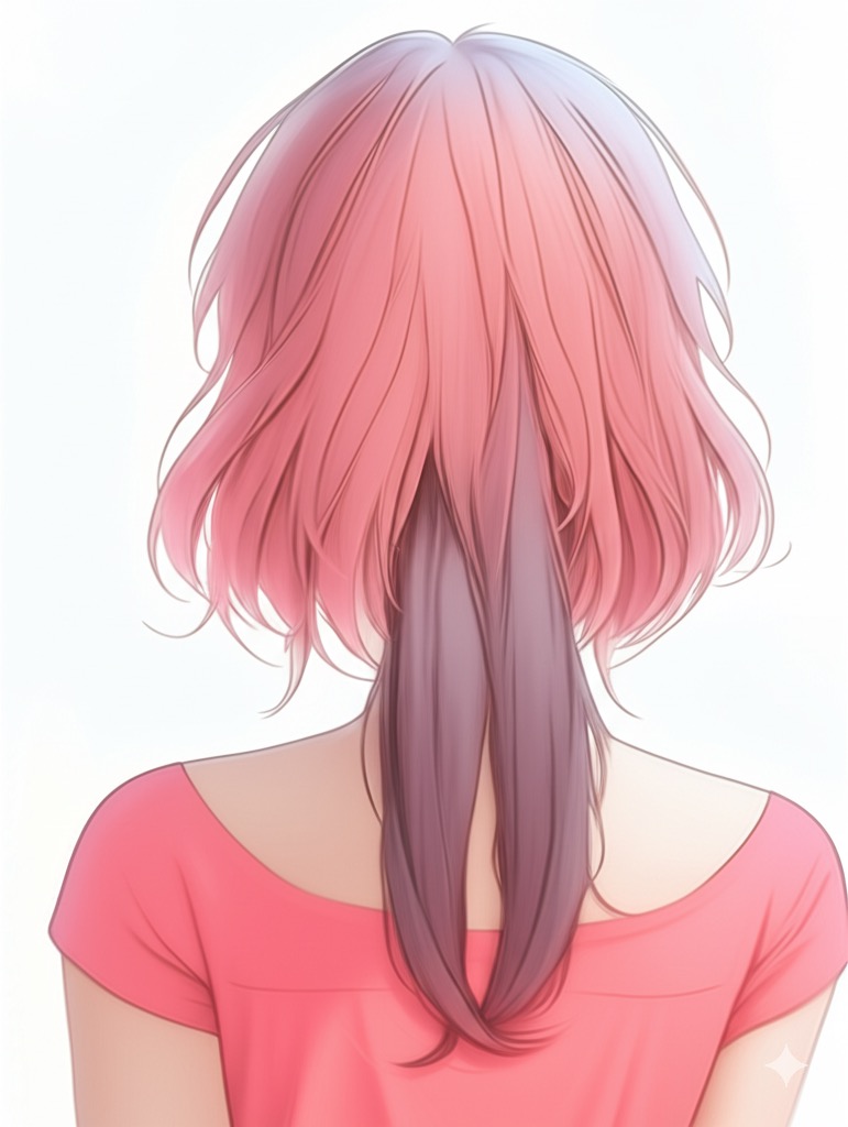 「back shot」と指示して得られた画像。